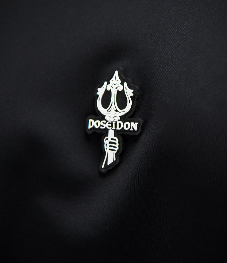 TRIDENT HOODED SHIRT | Black | FSHNS