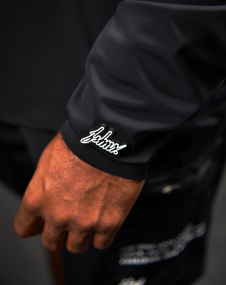 TRIDENT HOODED SHIRT | Black | FSHNS