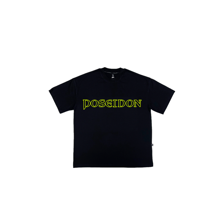 OVERSIZE Outline | Yellow Neon | POSEIDON