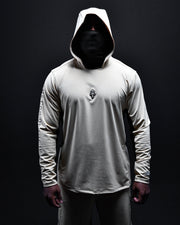 TRIDENT HOODED SHIRT | Beige | FSHNS