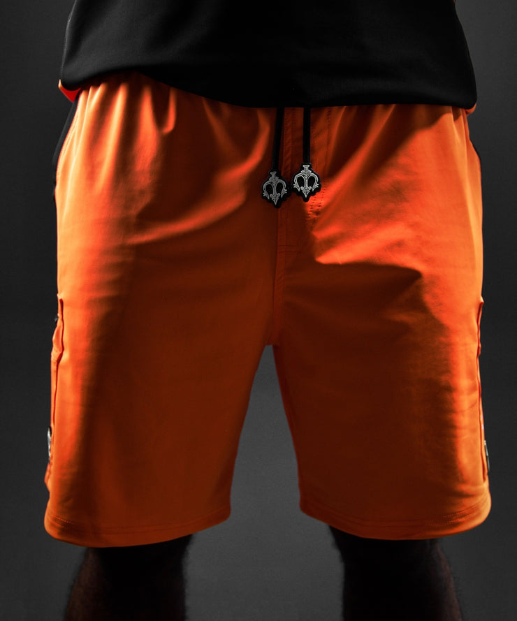 TRIDENT Swim Short 18"  |Orange neon | FSHNS