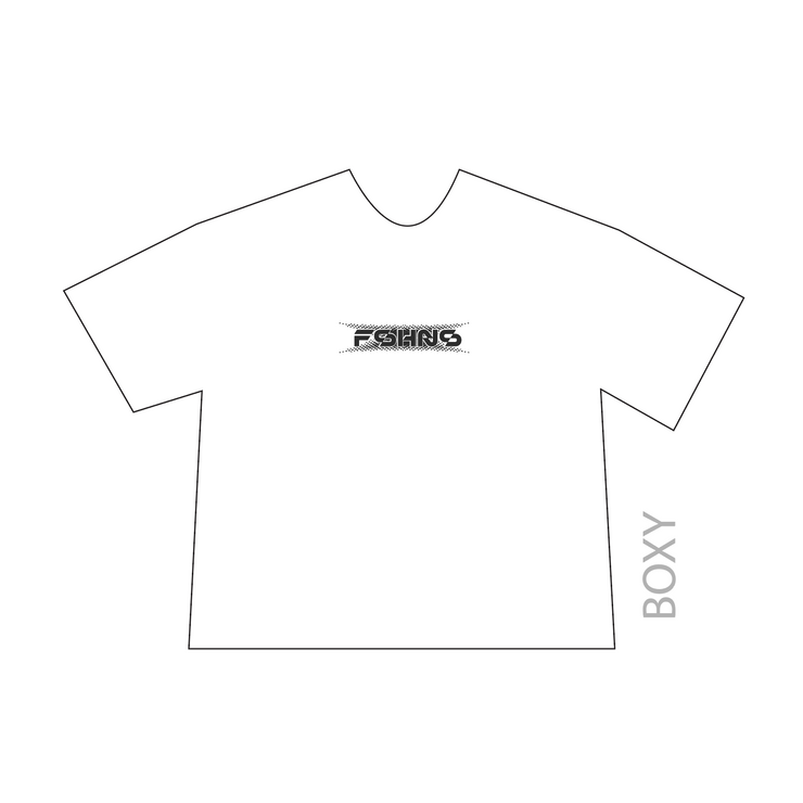 FSHNS Boxy Tee | White  ,Black  Ref.  | Robotic Splash