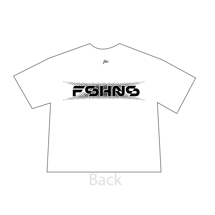 FSHNS Boxy Tee | White  ,Black  Ref.  | Robotic Splash