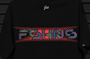 FSHNS Boxy Tee | Black ,Red ,Black  Ref.  | Robotic Splash