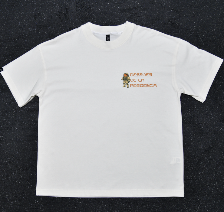 Astro Concho Med Logo  Oversize tee |Vanilla , Beige, Olive | Sapo Concho Collection