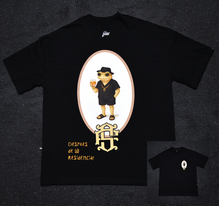Concho Whisky Oversize tee |Black ,  BLack | Sapo Concho Collection