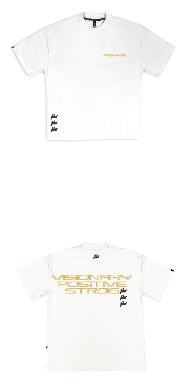 FSHNS Oversize tee 01 | White ,Beige| Cyber Style 2025  Collection