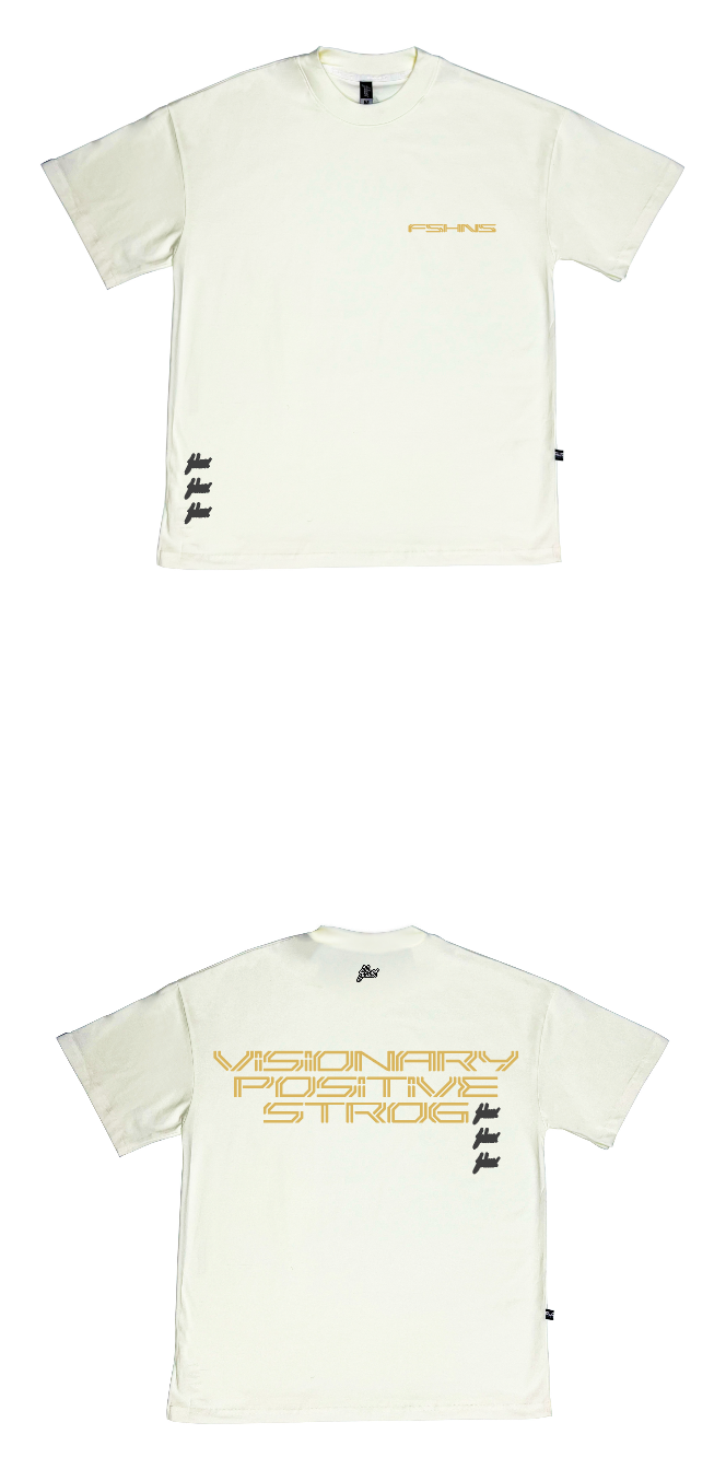 FSHNS Oversize tee 01 |Vanilla ,Beige| Cyber Style 2025  Collection