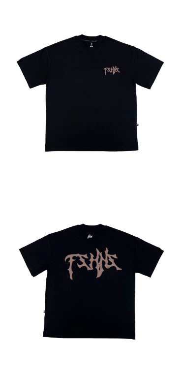 FSHNS Oversize tee 02 |Black ,Chocolate| Cyber Style 2025  Collection