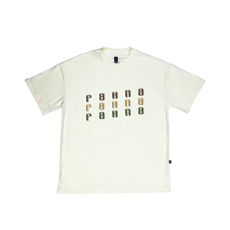 FSHNS Oversize tee 03 |Vanilla , Big E. C | Cyber Style 2025  Collection