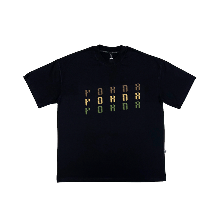 FSHNS Oversize tee 03 |Black, Big E. C | Cyber Style 2025  Collection