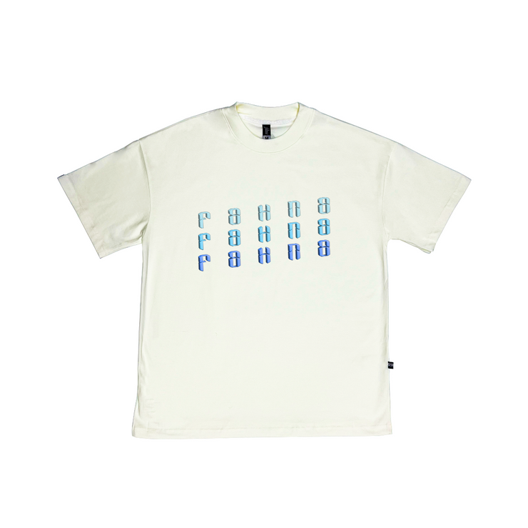 FSHNS Oversize tee 03 |Vanilla , Big O. C | Cyber Style 2025  Collection