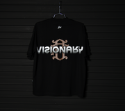 Logo Oversize tee | Black ,  Brown | Zorath Visionary Collection
