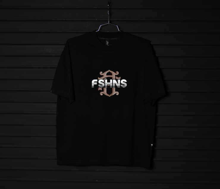 Logo Oversize tee | Black ,  Brown | Zorath Visionary Collection