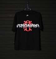 Logo Oversize tee | Black ,Red  | Zorath Visionary Collection