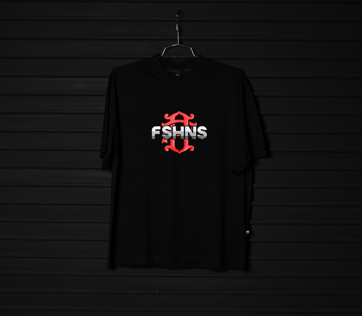 Logo Oversize tee | Black ,Red  | Zorath Visionary Collection