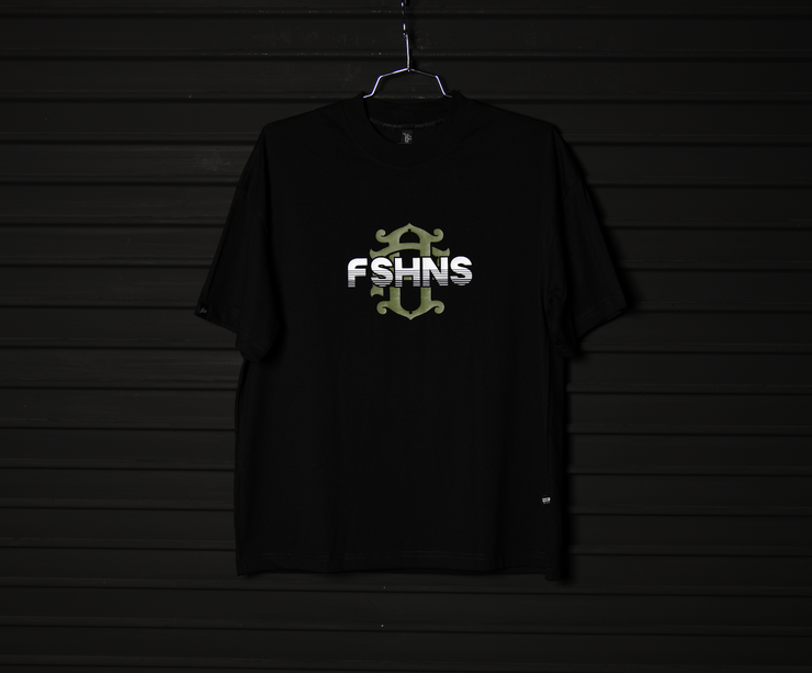 Logo Oversize tee | Black , Olive | Zorath Visionary Collection
