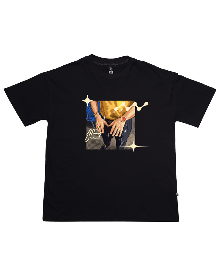 Pimp my Bro Oversize tee | Black , Yellow |  FSHNS