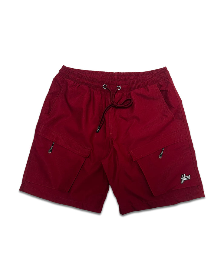 Utility Cargo shorts Pants  | Burgundy  | FSHNS