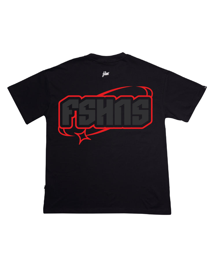 Star Oversize tee |Black, Bl. Gl, Red  |  FSHNS