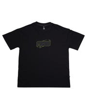 Star Oversize tee |Black,  Bl. Gl. Olive |   FSHNS