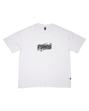 Star Oversize tee | White, Bl.Gl. Bl.  |  FSHNS