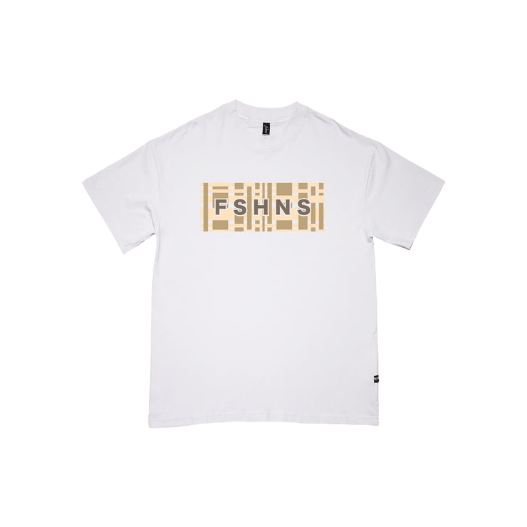 Woven Box Oversize tee | White ,Beige, Chocolate   | FSHNS