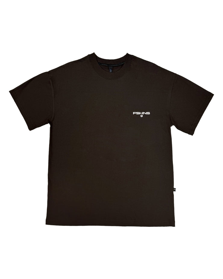 FSHNS Oversize tee | Brown ,  Orange |  World Half World Collection