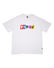FSHNS Oversize tee | White , 5cls  |Worldwide Letters Collection