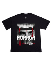 Vampire Horror Oversize tee |  Black,  White, Red |  FSHNS