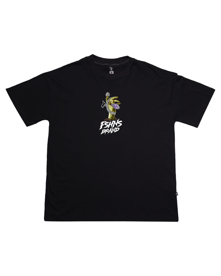 Franky Hand Oversize tee |  Black,  White |  FSHNS