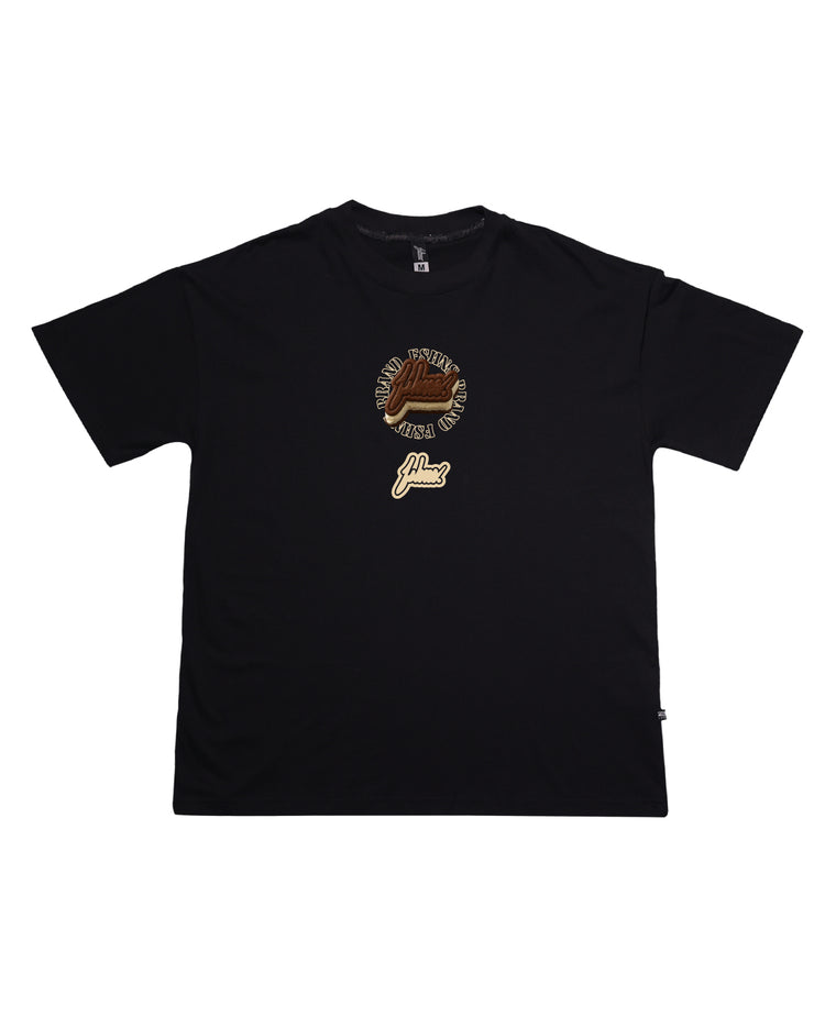 Ice cream Sandwish Oversize tee | Black  , Brown  |  FSHNS