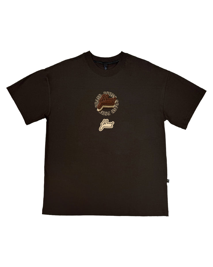 Ice cream Sandwish Oversize tee |Brown, Brown | FSHNS