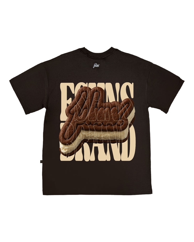 Ice cream Sandwish Oversize tee |Brown, Brown | FSHNS