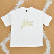 FSHNS Big Logo OVERSIZE tee | Vanilla , Beige  | Ocean Pearl