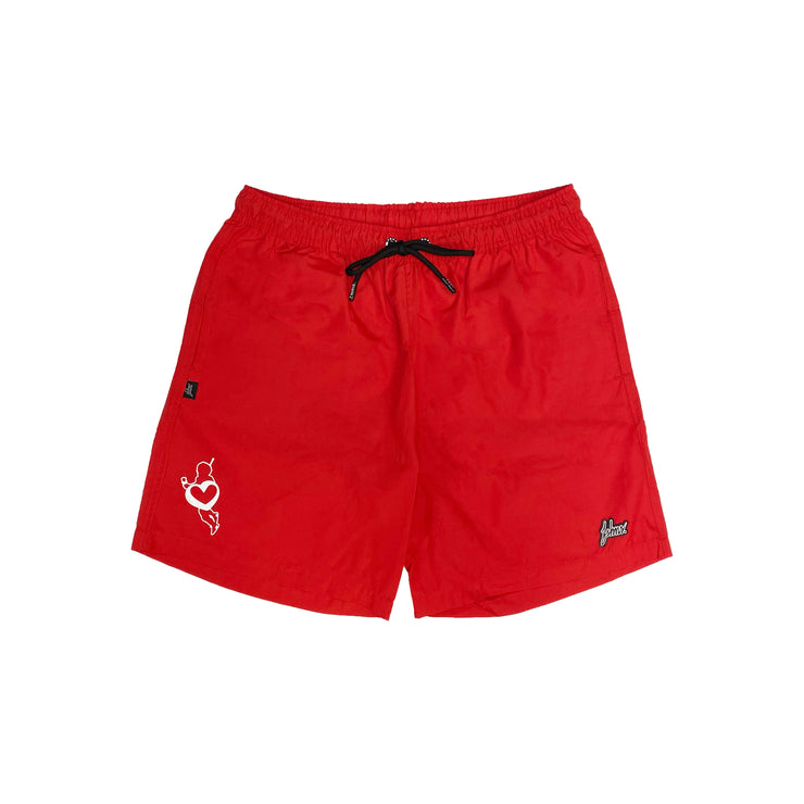 Astro Hearts Short 18" | Red | White