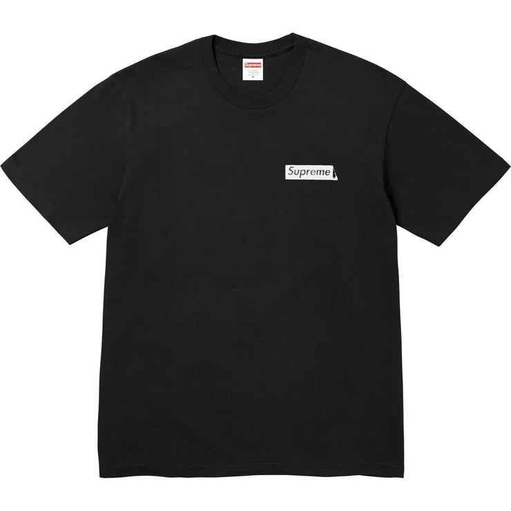 Static Tee| Black  | SUPREME