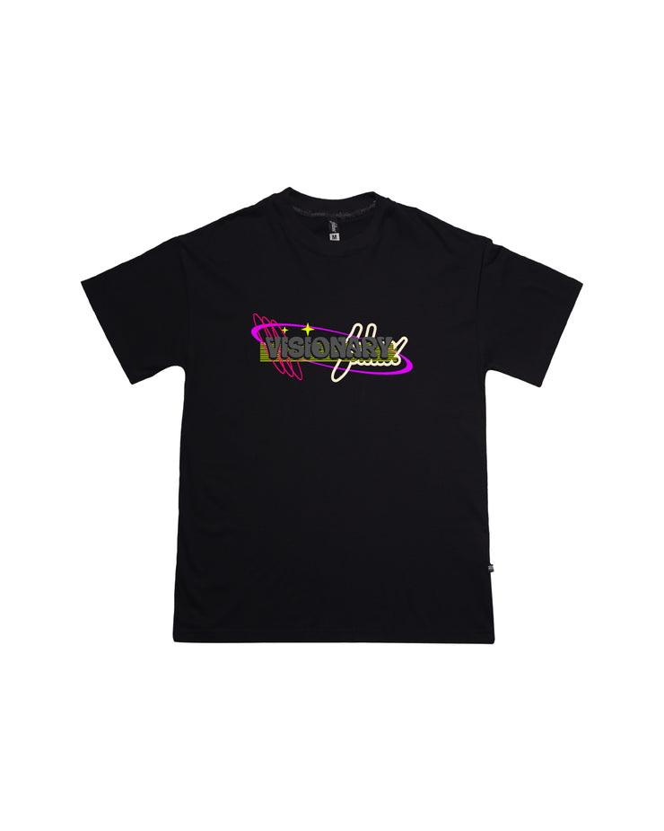 FSHNS  OVERSIZE tee | Black , Hot colors | Galactic Visionary