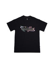 FSHNS OVERSIZE tee | Black , Pastel Colors | Galactic Visionary