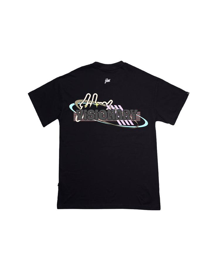 FSHNS OVERSIZE tee | Black , Pastel Colors | Galactic Visionary