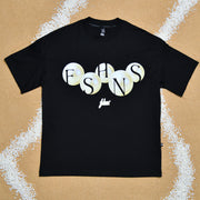 FSHNS Big Pearls OVERSIZE tee | Black, Beige  | Ocean Pearl