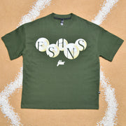 FSHNS Big Pearls  OVERSIZE tee | Olive , Beige  | Ocean Pearl