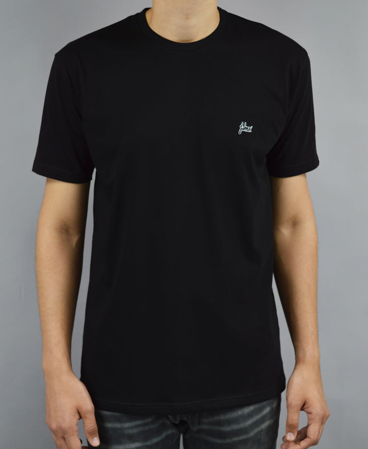 Embroidery Patch Micrologo Tshirt | Black Basic
