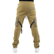 CARGO PANTS NYLON STRAP OLIVE