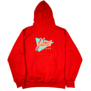 Red Thunder | Hoodie Red/Teal/Red | FSHNS