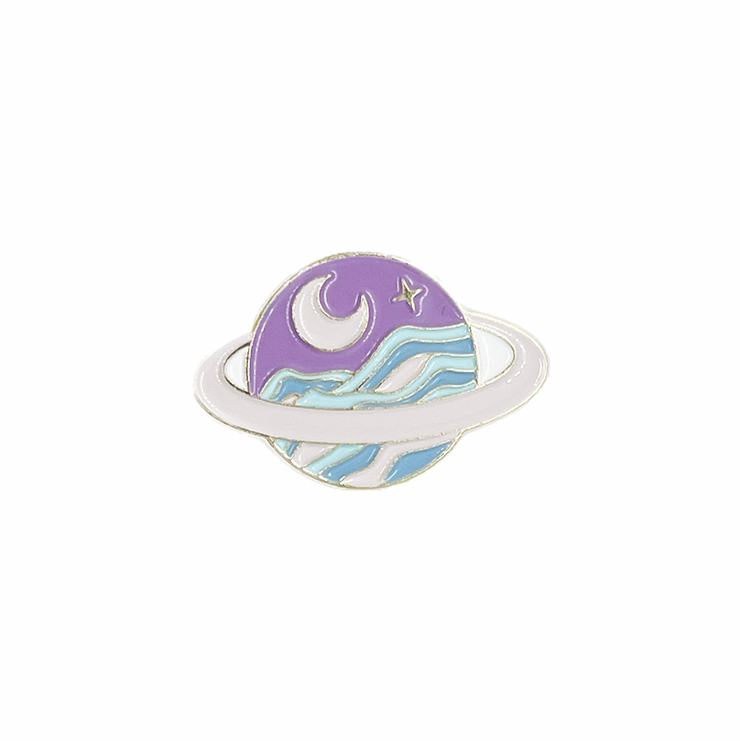 PLANET WIH MOON  | PP017| PINS PLANET