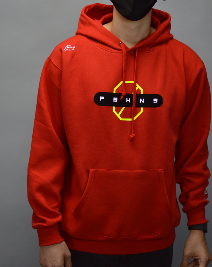 F3002 | Red HOODIE | FSHNS 3000 Collection