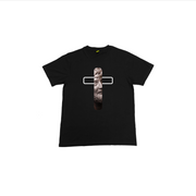 JESUS CROSS | GODS | Black Tshirt | Multicolor