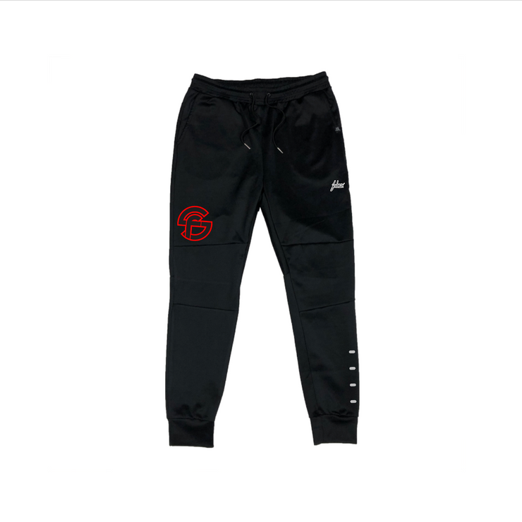 CORP TRACK PANTS| RED & FUSHIA & YELLOW NEON| FS CORP