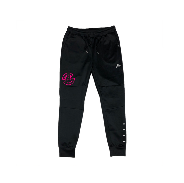 CORP TRACK PANTS| RED & FUSHIA & YELLOW NEON| FS CORP